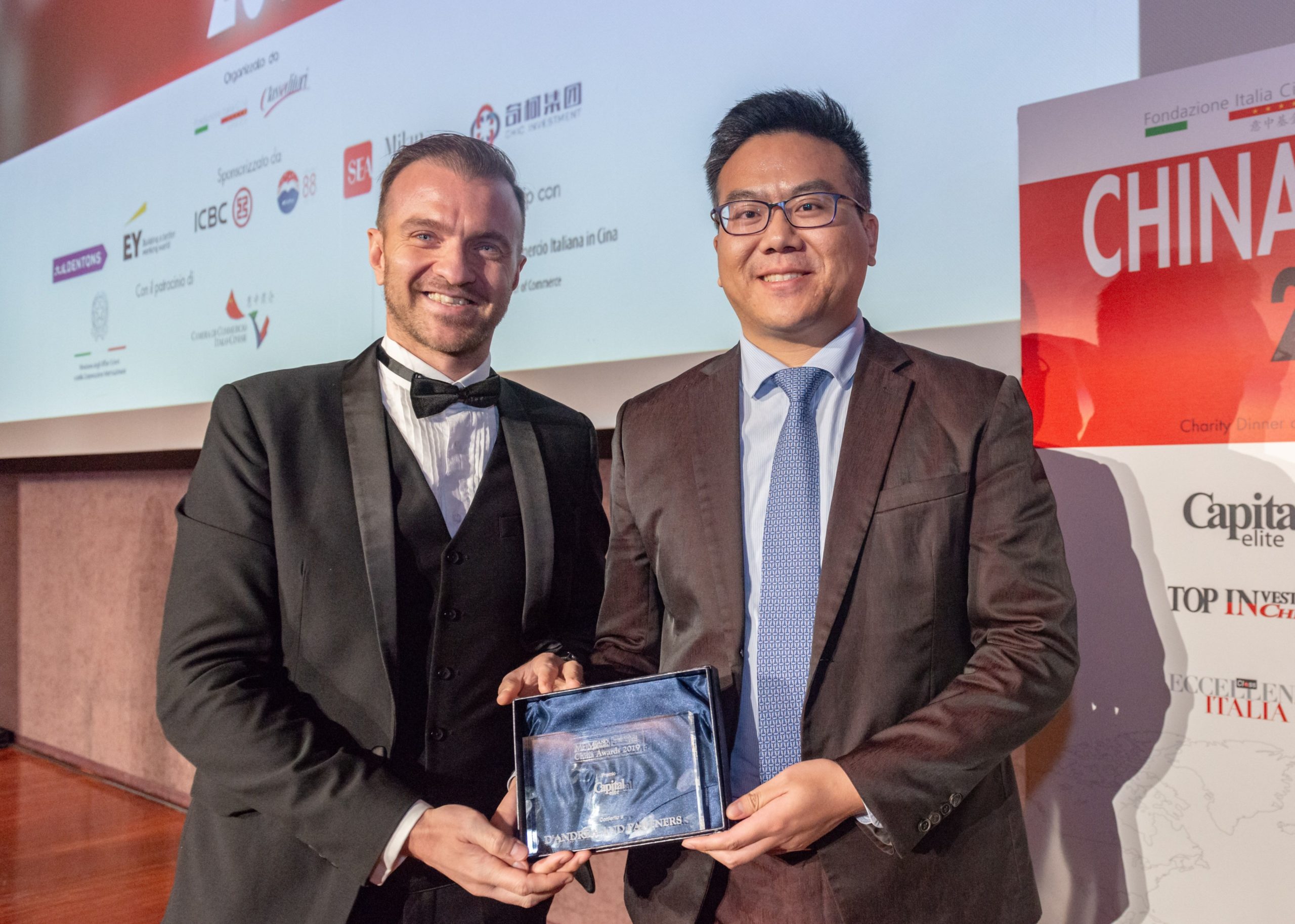 D’Andrea & Partners Legal Counsel Ranks Among the “Capital Elite” at the China Awards 2019